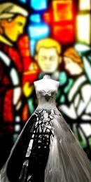 Wedding in Stain Glass